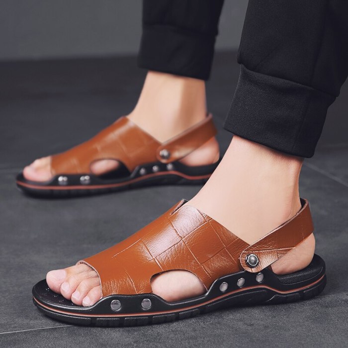 Mens Large Size Comfort Daily Fashion Sandals