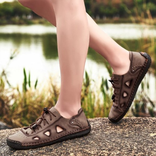 Summer Hollow Out Outdoor Beach Classic Casual Anti-slip Sandals