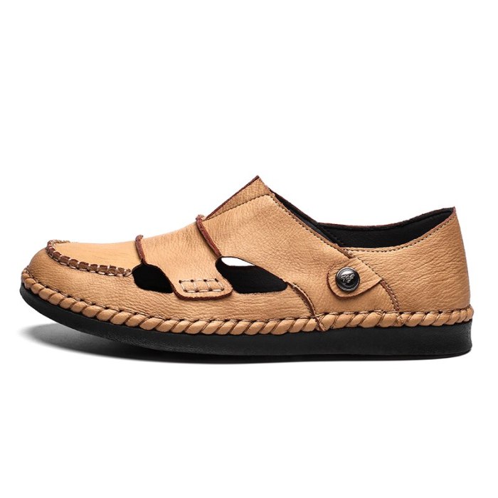 Men's Casual Comfortable Fashionable Rubber Bottom Sandals