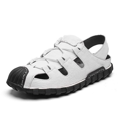 Men's Summer Hollow Out Casual Rubber Bottom Non-slip Comfort Sandals