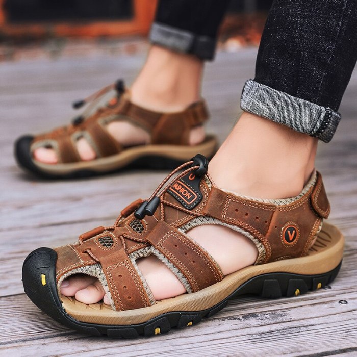 Summer Comfortable Plus-sized Flats High Quality Beach Sandals