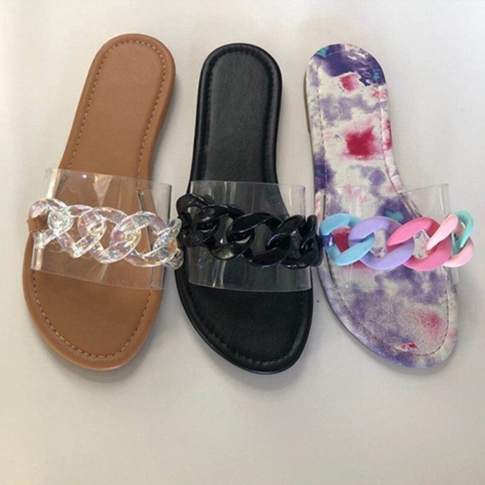 Women Slip On Beach Slippers Ladies Summer Pvc Fashion Sewing Shoes Woman Casual Colors Comfort Slipper Female Footwear 2021