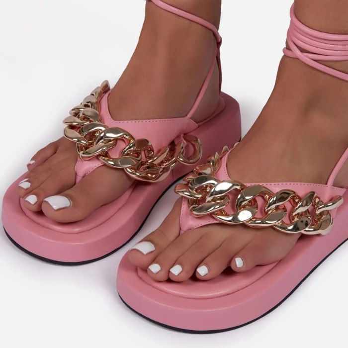 2021 Women Sandals Platform Sandals Fashion Open Toe Sandalias Summer Fashion Ankle Strap Woman Sandals Ladies Thick Shoes