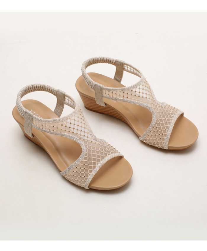 2021 Woman Wedges Sandals Female Casual Summer Women Shoes Comfortable Ladies Sandalias Plus Size 35-42