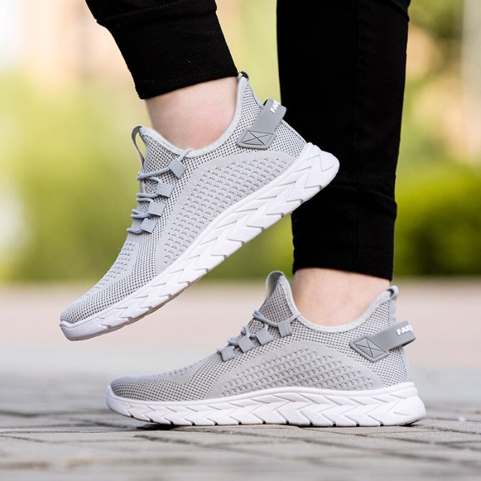 Sneakers Men Lightweight Blade Running Shoes Shockproof Breathable Male Sports Height Increase Platform Walking Gym Shoes Man