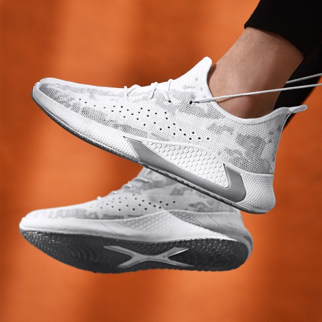 Men Breathable Flat Casual Single Sneakers