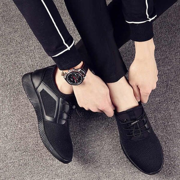 Men's Mesh Breathable Flat Heel High Quality Sneakers