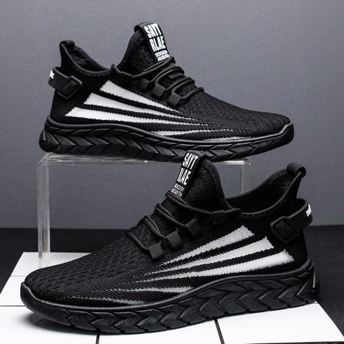Summer New Mesh Solid Color Wear-Resistant Low-top Flat Sneakers