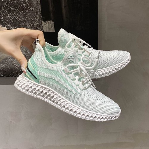 2021 Women Flat Platform Shoes Woman Sneakers for Women Breathable Mesh Tenis Ladies Shoes for Sock Sneakers Zapatillas Mujer