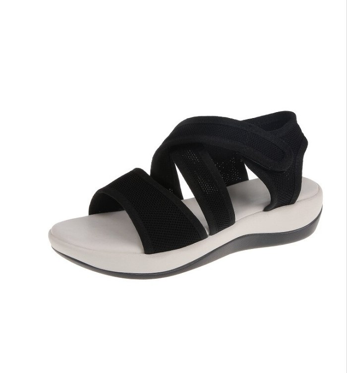 Women's Shoes 2021 New Shoes Women Retro Wedge Sandals Non-slip Large Size Wedges Shoes for Women  Shoes for Women Sneakers