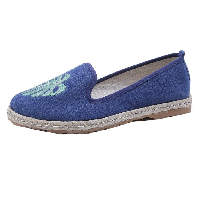 Women's Shallow Rrtro Footwear Flats & Loafers