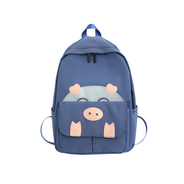 New Hot Fashion Preppy Style Cute Canvas School Bag