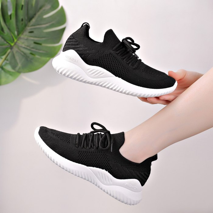 New Sneakers Women Fabric Outdoor Running Shoes Sport Walking Shoes Cushioning Platform Breathable Filas Shoe Zapatos
