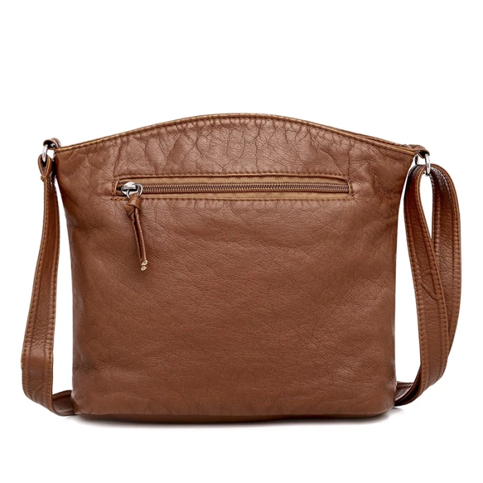 2021 New high quality PU Leather Crossbody Bags For Women Luxury  Designer Handbags Female Casual Multi-layer Shoulder Bag Bolso