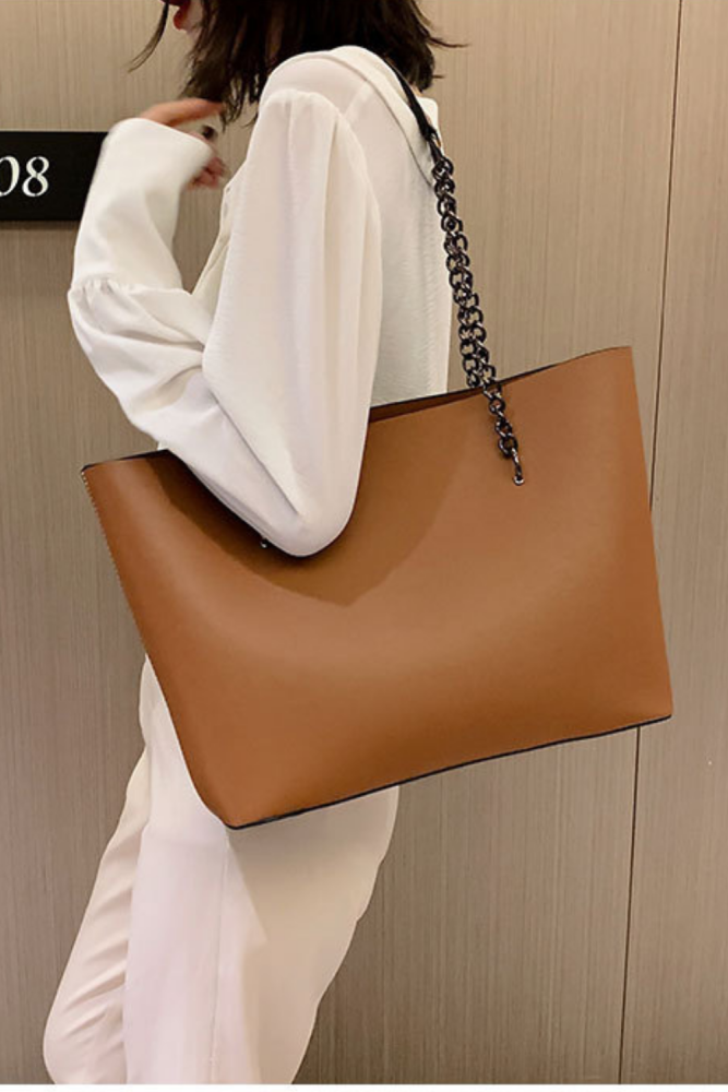Casual Handbags Women Bags Designer Chain Shoulder Bag Famous Brand Leather Ladies Handbag Large Capacity Tote Bag