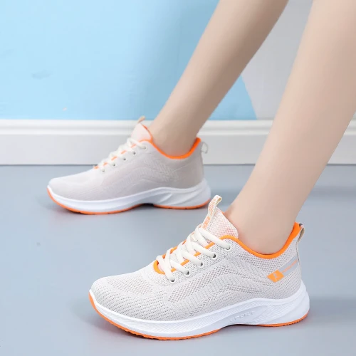 Summer Autumn Good Quality Women's Walking Shoes Breathable New Women Mesh Sneakers Comfortable Soft Sole Female Sports Shoes