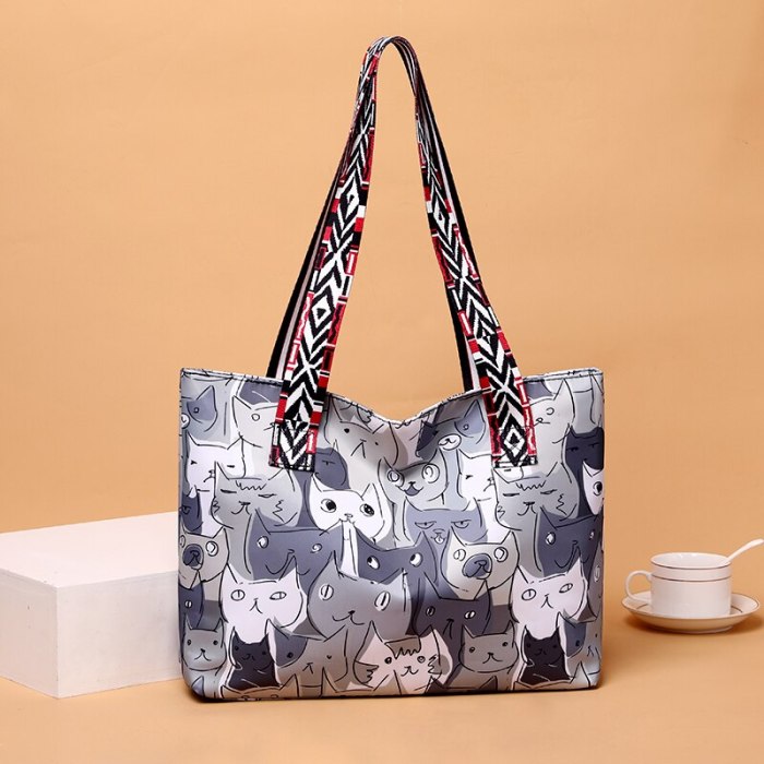 Handbags Women Bags Designer Fashion Oxford Shoulder Bag for Women 2021 New Large Capacity Shopping Bag Casual Tote Bag