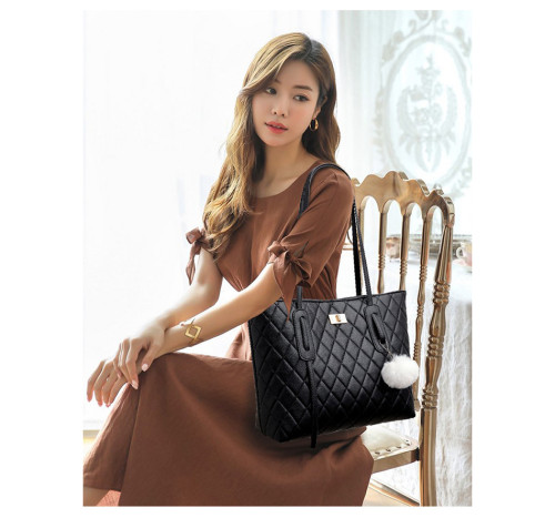 2021 New Pu Leather Simple Handbags Brands Designer Women Shoulder Bag Casual Big Capacity Tote Vintage Ladies Crossbody Bags