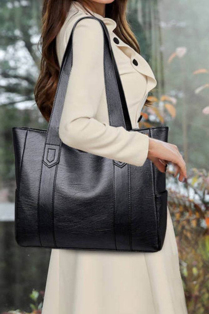 Yogodlns Winter New Tote Bag For Women PU Leather Shoulder  Bag Large Capacity Handbag Vintage Embossing Lady Handle Bag Pouch