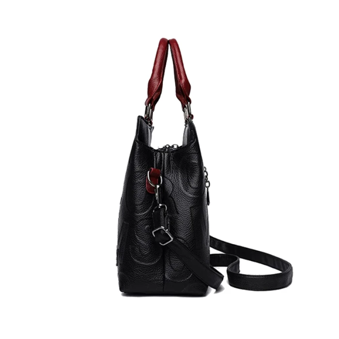 PU Leather Casual Crossbody Bags for Women Ladies Luxury Designer Tote Handbag Female Large Capacity Travel Shoulder Bag