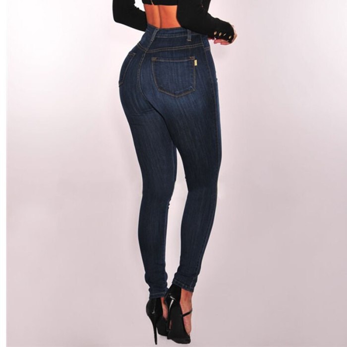 Pants Sexy Push Up Pants Stretch Bottom Jeans Women Casual Long Jeans Ladies High Waist Jeans Skinny Denim