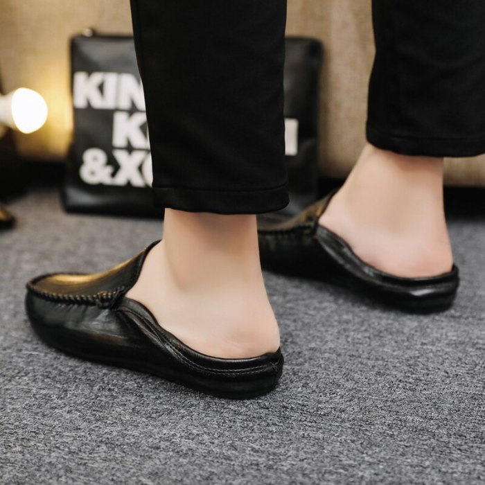 Autumn Men Moccasin Shoes Loafers Shoes Breathable Casual Shoes Driving Shoes Non-slip Flat Shoes Lazy Shoes Walking Shoes