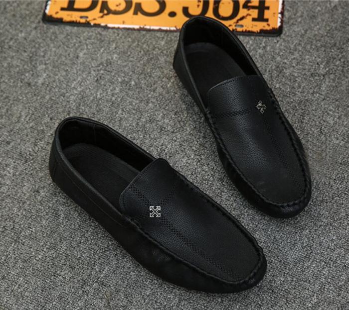 2021 New men casual shoes trend men peas shoes trendy all-match Loafers Fashion Sneakers lazy men leather shoes men sports shoes