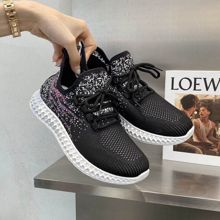 Women Sneakers Spring Flat Shoes Casual Women Vulcanized 2021 Summer Light Mesh Breathable Female Running Shoes Zapatillas Mujer
