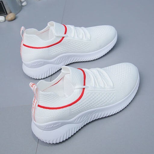 Women's Sneakers Leisure Breathable Mesh Outdoor Fitness Running Sport Shoes Platform Sneakers Zapatillas