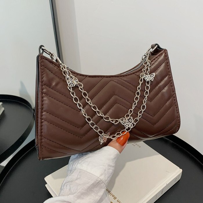 Women Shoulder bag Casual Purse and Handbags 2021 New Fashion Women One Shoulder Crossbody Bags Square Chain Vintage Bags