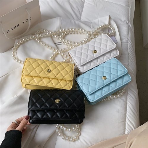 2021 New arrivals ladies luxury cute handbags girls fashion pearl hand bags for women purses