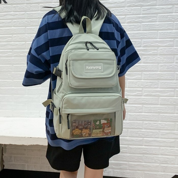 Women Travel Big Capacity Nylon Backpacks