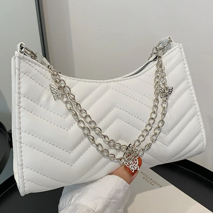 Women Shoulder bag Casual Purse and Handbags 2021 New Fashion Women One Shoulder Crossbody Bags Square Chain Vintage Bags