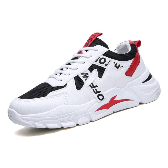 Men Lace-up Comfortable Fashion Sneakers