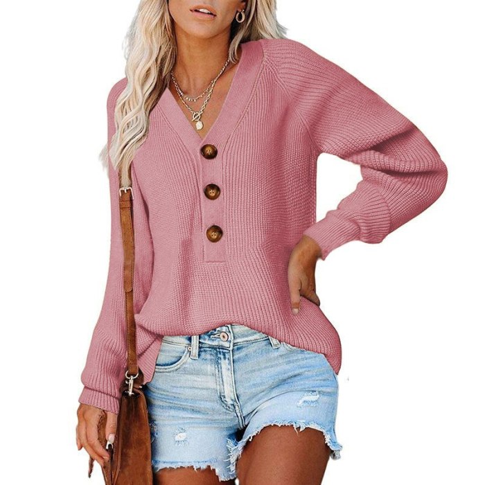 Women Soft Fashion Autumn Casual Knitted Sweater