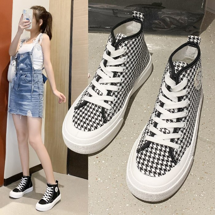 2022 Fashion Spring and Summer Women's New Casual Shoes Avant-garde Sneakers New High-top Sneakers