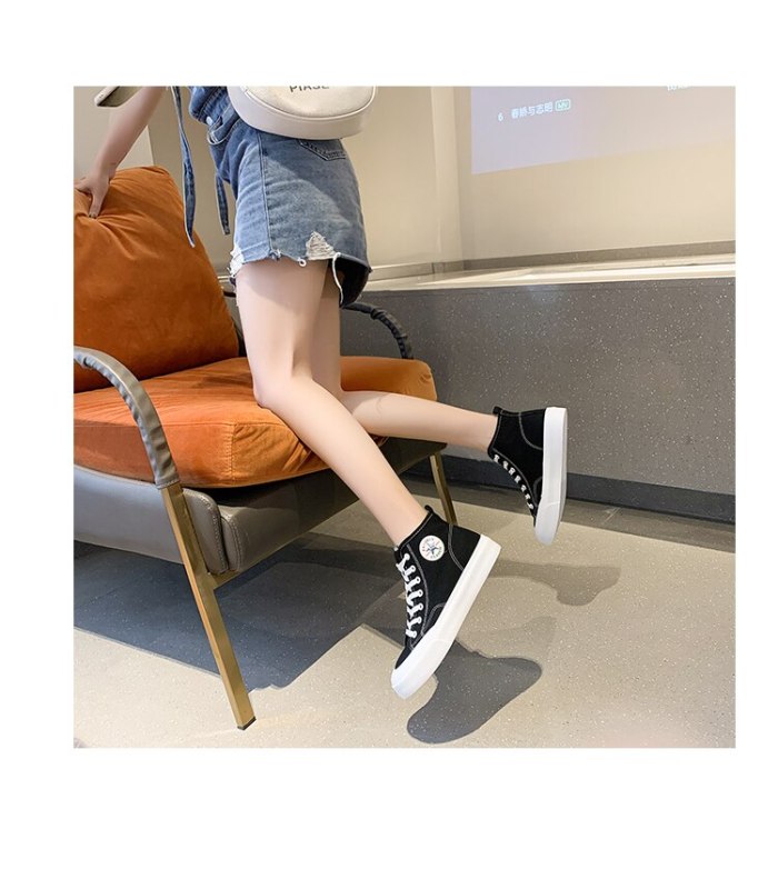 2022 Fashion Spring and Summer Women's New Casual Shoes Avant-garde Sneakers New High-top Sneakers