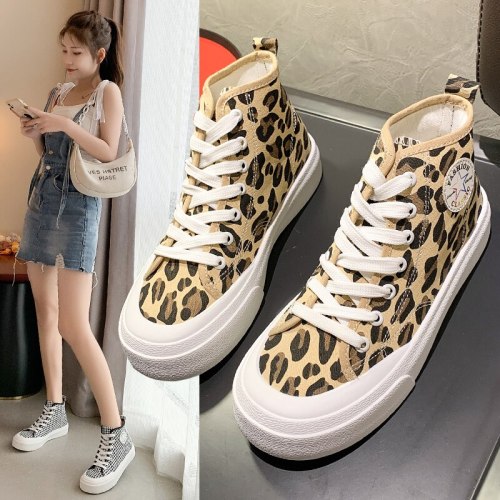 2021 Fashion Spring and Summer Women's New Ladies Casual Shoes Avant-garde Sneakers New High-top Sneakers