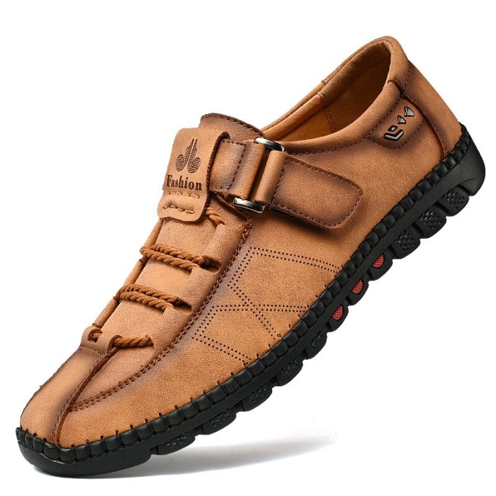 Genuine Leather Men Casual Shoes Fashion Sneakers Handmade Mens Loafers Moccasins Breathable Slip on Boat Shoes Plus Size 38-47