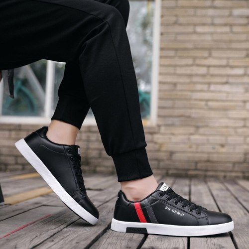 Hot PU Leather Spring Summer Sneakers Man Running Shoes for Men Sport Shoes Men's Sports Shoes Male Blue Basket Workout