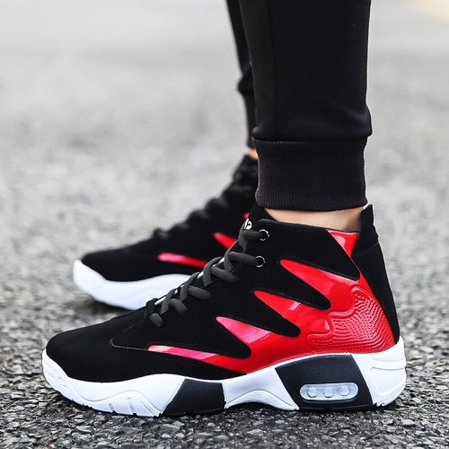 Men High Top Casual Flat Lace-up Sneakers