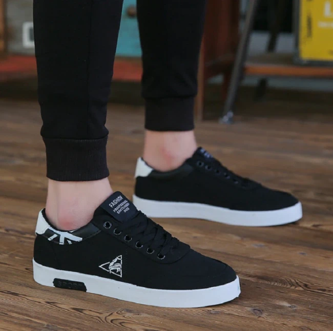 Male Fashion High Quality Lace Up Casual Sneakers