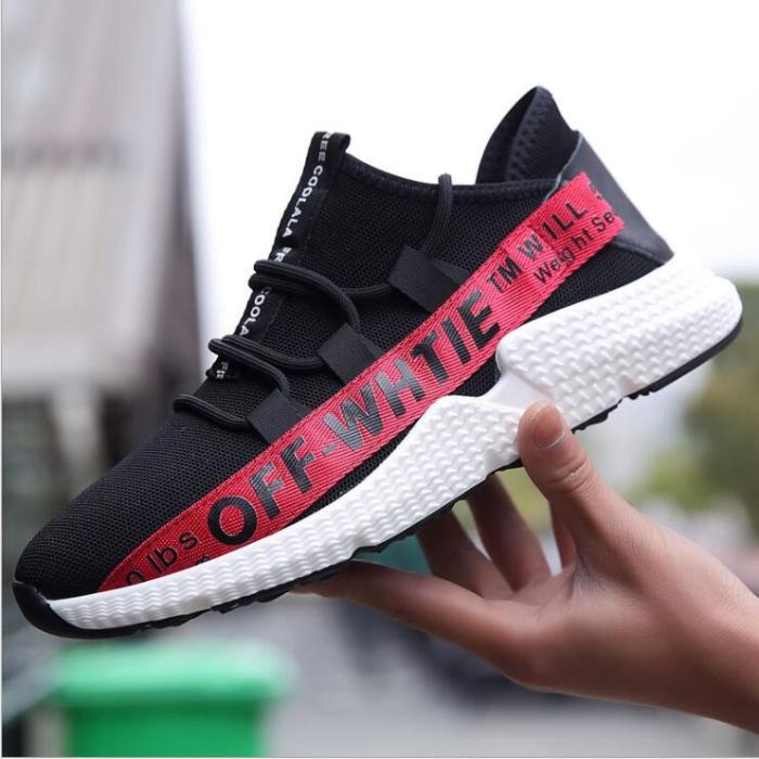 Men's Flying Woven Breathable Sneakers