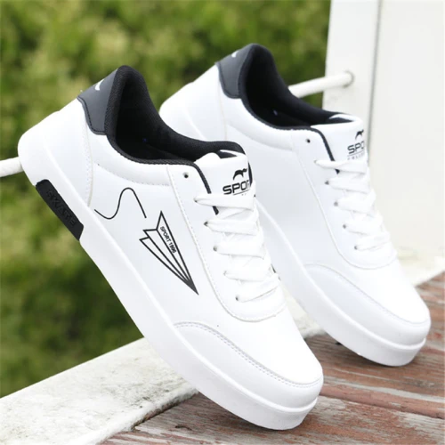 Men's Vulcanize Shoes Shallow Wedge sneakers for men Wear-resistant Non-slip Mens casual shoes Spring/Autumn Flat Shoes Outdoor