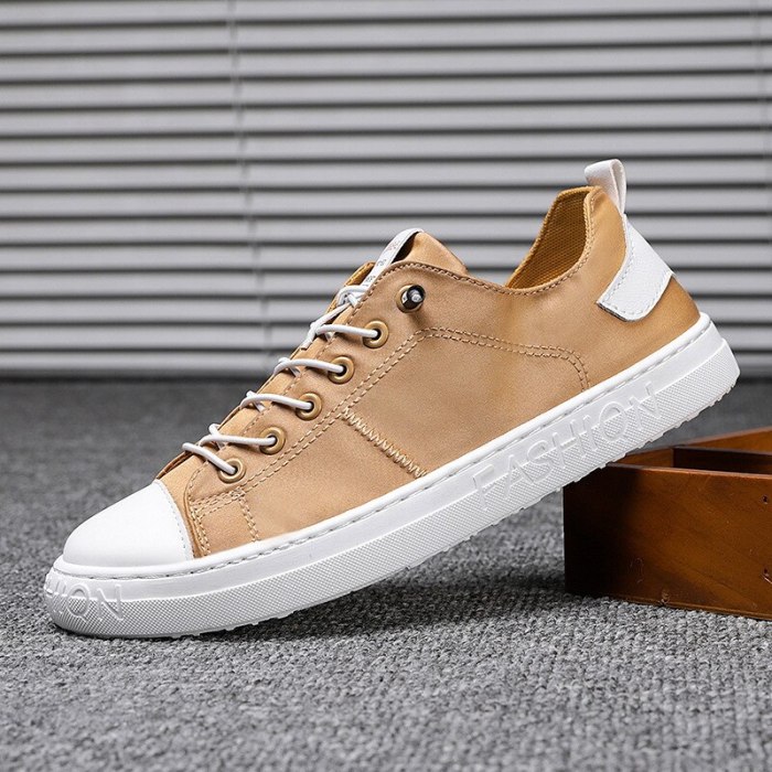 New Fashion Lace Up Comfortable Breathable Casual Sneakers