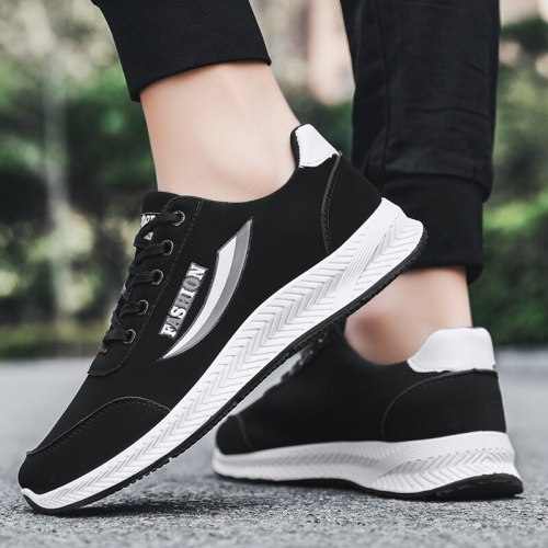 Casual Comfortable Lace Up Men's Sneakers