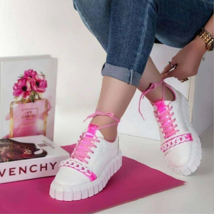 Woman's  Shoes Canvas Lace-Up Solid Casual Sneakers Thick Bottom Female Skateboard Fashion Plus Size Ladies Footwear