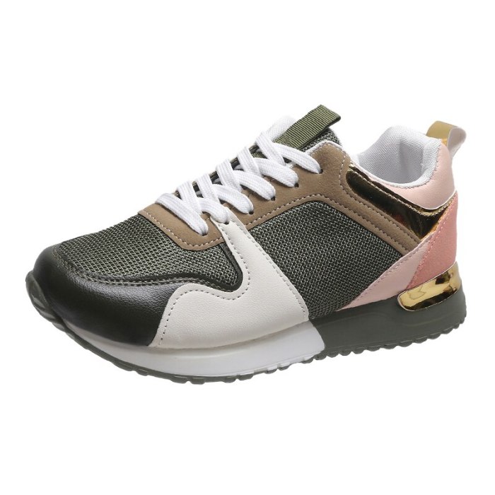 Women Autumn New Fashion Casual Shoes Height Increasing Sport Wedge Shoes Air Cushion Comfortable Sneakers