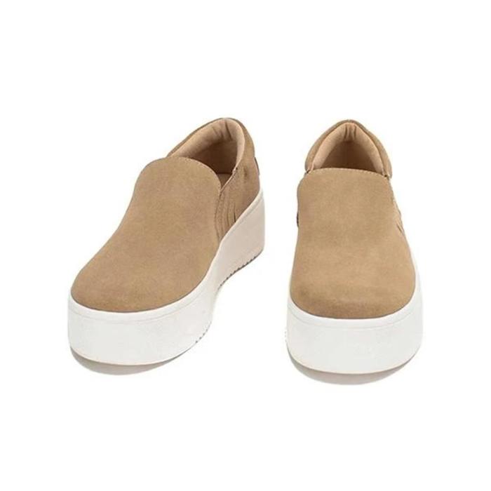 2021 casual shoes loafers spring and autumn flat loafers thick sole loafer casual women's shoes large size