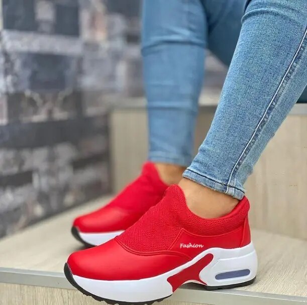 2021 NEW Women Sandals Platform Solid Color Flats Ladies Shoes Casual Breathable Wedges Ladies Walking Sneakers